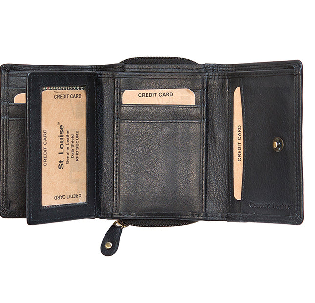 St Louise Genuine Leather RFID Protected Women's Wallet 1422