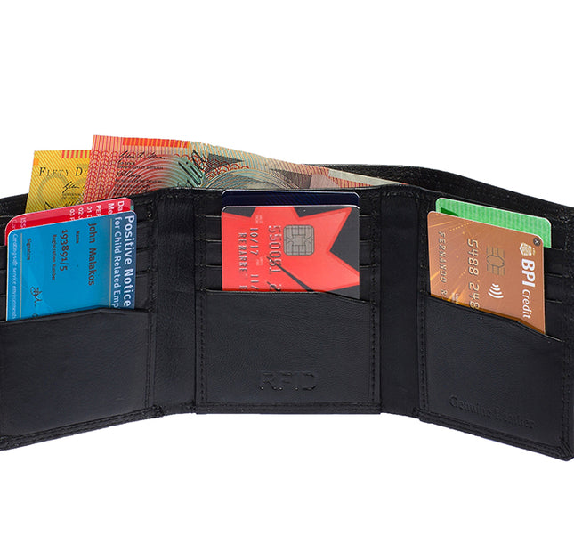 St Louise RFID Protected Genuine Kangaroo Leather 1446-K