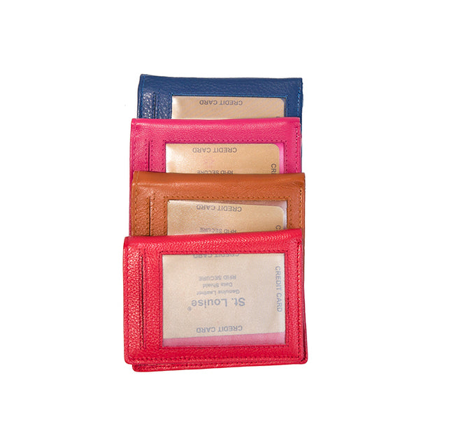 leather credit card holder with plastic sleeves Genuine Leather Card Holder With Extra Plastic sleeves RFID Blocking 1 – St. Louise Leather Goods Pty Ltd