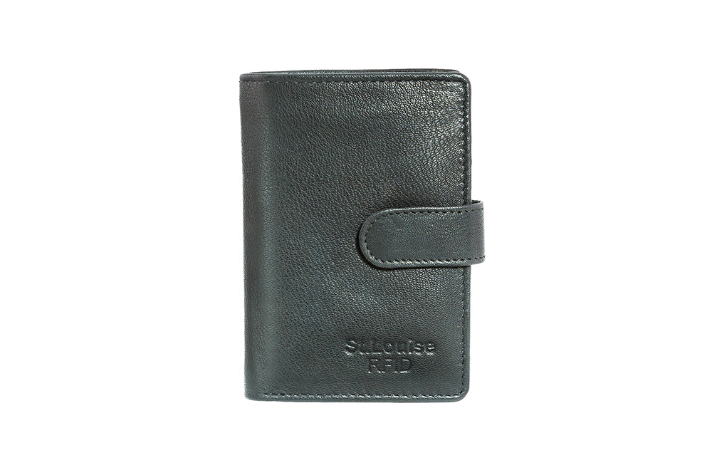 leather credit card holder with plastic sleeves Genuine Leather Card Holder With Extra Plastic sleeves RFID Blocking 1 – St. Louise Leather Goods Pty Ltd