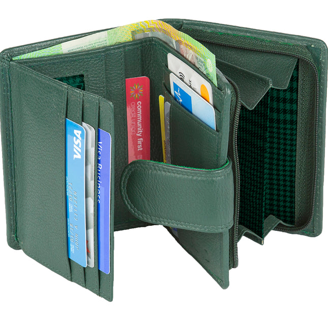 St Louise Genuine Leather RFID Protected Women's Wallet 1495