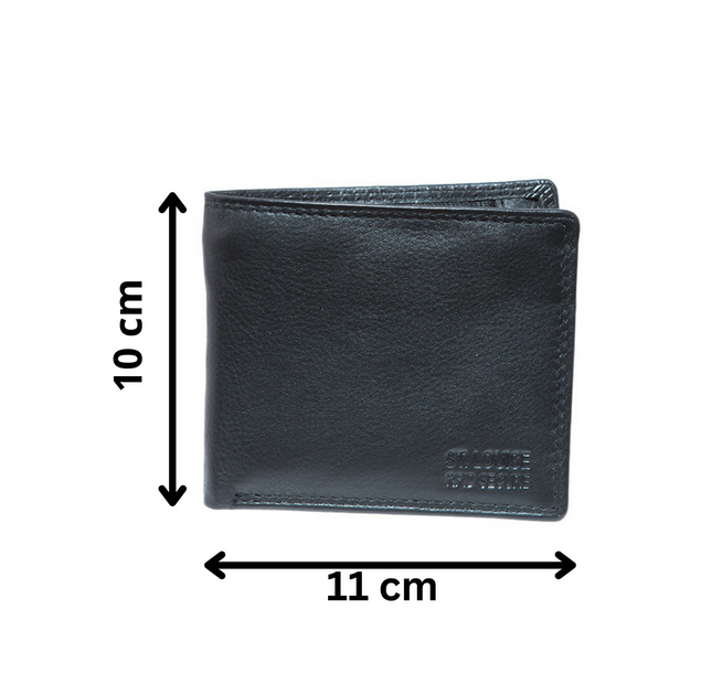 St Louise Genuine Leather RFID Protected  Bi Fold Men's Wallet 1674-K