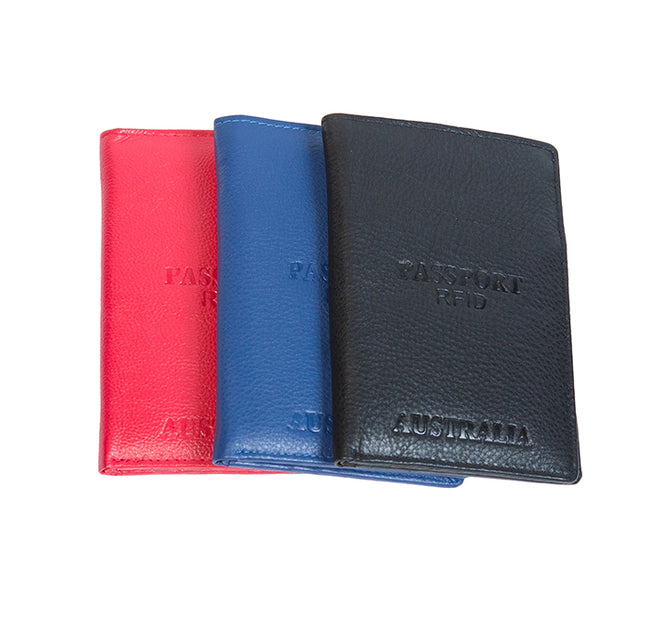 Genuine Leather RFID Protected Passport holder and Travel Wallet 1737