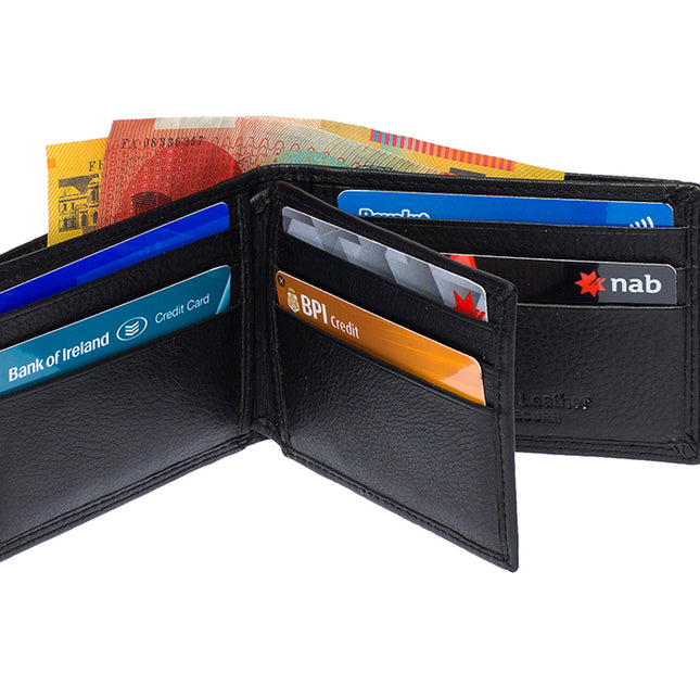 St Louise Genuine Leather RFID Protected Bi Fold Men's Wallet 1800-K