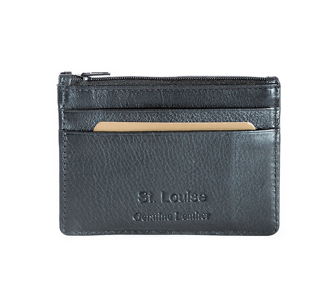 Genuine Cow Hide Card Holder with Key ring1979